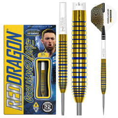 Red Dragon Luke Humphries TX3 Gold SE Steeldarts 22g, 24g - 22g - FutureDart