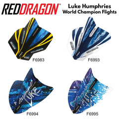 Red Dragon Luke Humphries World Champion Flights - F6983 - FutureDart