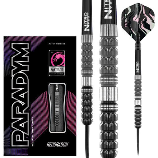Red Dragon Paradym Parallel Steeldarts 21g, 23g, 25g - 21g - FutureDart