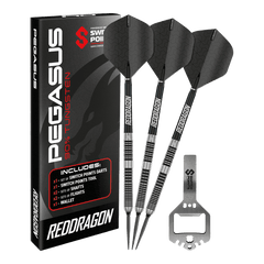 Red Dragon Pegasus Switch Point Steeldarts 22g, 23g, 24g - 22g - FutureDart
