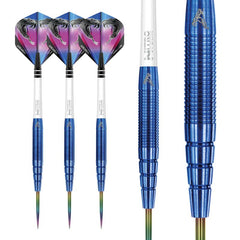 Red Dragon Peter Wright Premier League PL 15 Blue Steeldarts 22g, 24g, 26g - 22g - FutureDart