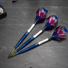 Red Dragon Peter Wright Premier League PL 15 Blue Steeldarts 22g, 24g, 26g - 22g - FutureDart