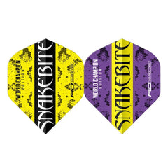 Red Dragon Peter Wright Snakebite Double Sided Ying Yang Flights - F6964 - FutureDart