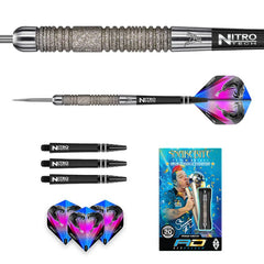 Red Dragon Peter Wright Snakebite Euro 11 Element Steeldarts 20g, 24g - 20g - FutureDart