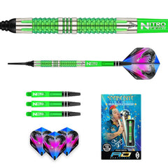 Red Dragon Peter Wright Snakebite Mamba 2 Softdarts 18g, 20g, 22g - 18g - FutureDart