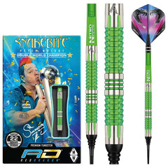Red Dragon Peter Wright Snakebite Mamba 2 Softdarts 18g, 20g, 22g - 22g - FutureDart