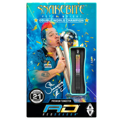 Red Dragon Peter Wright Snakebite World Champion SE 2020 Steeldarts 21g, 23g, 25g - 21g - FutureDart
