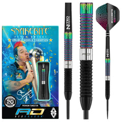 Red Dragon Peter Wright World Champion Diamond Edition Steeldarts 20g, 22g, 24g - 20g - FutureDart