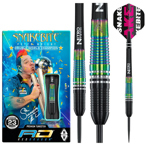 Red Dragon Peter Wright World Champion Torpedo SE Steeldarts 23g, 25g - 23g - FutureDart