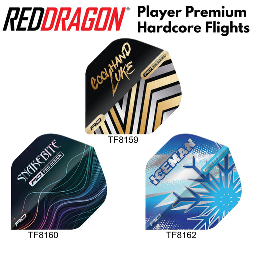 Red Dragon Player Humphries - Wright - Price Premium Hardcore Flights - TF8159 - FutureDart