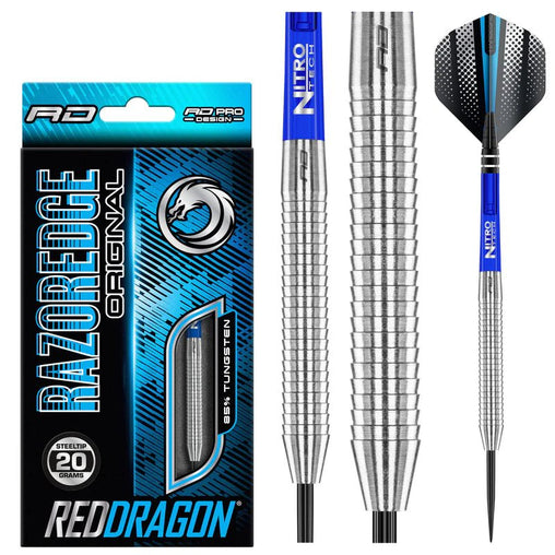 Red Dragon Razor Edge Steeldarts 20g, 21g, 23g, 24g, 26g, 28g , 29g, 30g, 33g - 20g - FutureDart