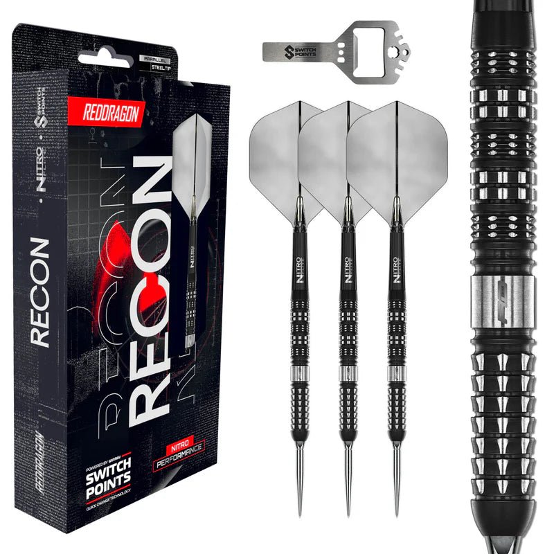 Red Dragon Recon – Parallel Switch Point Steeldarts 22g, 24g - 22g - FutureDart