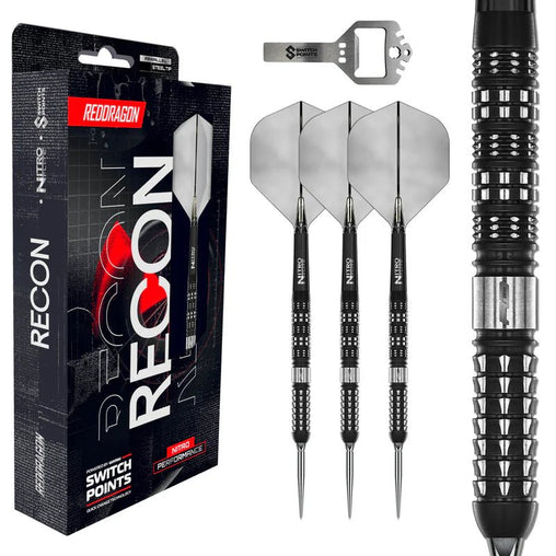 Red Dragon Recon – Parallel Switch Point Steeldarts 22g, 24g - 22g - FutureDart