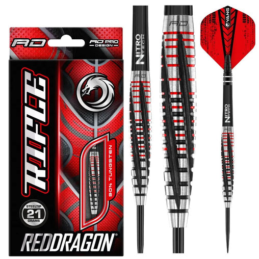 Red Dragon Rifle Steeldarts 21g, 23g - 21g - FutureDart