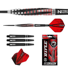 Red Dragon Rifle Steeldarts 21g, 23g - 21g - FutureDart
