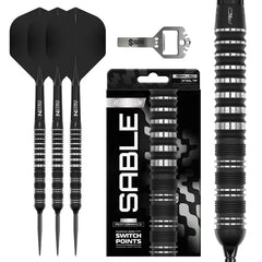 Red Dragon Sable 01 90% Parallel Switch Point Steeldarts 21g, 22g, 23g, 24g - 21g - FutureDart