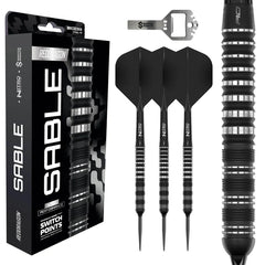 Red Dragon Sable 01 90% Parallel Switch Point Steeldarts 21g, 22g, 23g, 24g - 21g - FutureDart