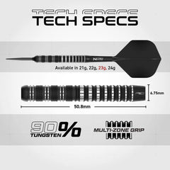 Red Dragon Sable 01 90% Parallel Switch Point Steeldarts 21g, 22g, 23g, 24g - 23g - FutureDart