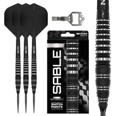 Red Dragon Sable 03 90% Bomb Switch Point Steeldarts 22g, 24g, 26g - 26g - FutureDart