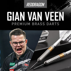 Red Dragon Gian van Veen SE Brass Steeldarts 21g