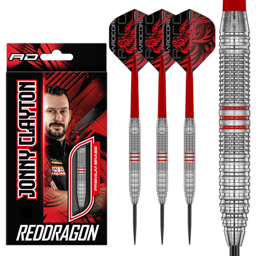 Red Dragon Jonny Clayton Brass Steeldarts 21g