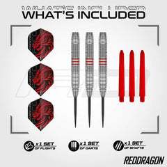 Red Dragon Jonny Clayton Brass Steeldarts 21g