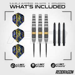 Red Dragon Luke Humphries Cool Hand SE Brass Steeldarts 21g