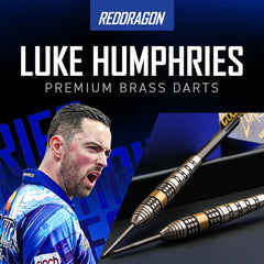 Red Dragon Luke Humphries Cool Hand SE Brass Steeldarts 21g