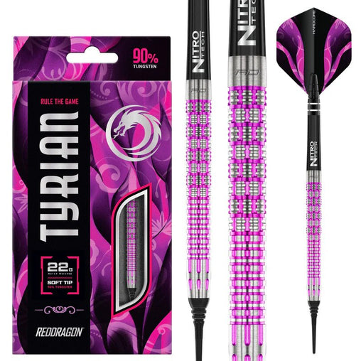 Red Dragon Tyrian Purple Softdarts 20g - FutureDart