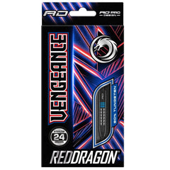 Red Dragon Vengeance Blue Steeldarts 22g, 24g - 24g - FutureDart