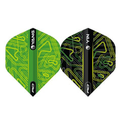 Red Dragon Ying Yang Flights - verschiedene Designs 1 - F6973 - FutureDart