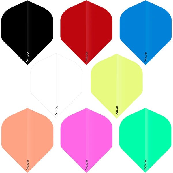 Ruthless R4X - Solid - 100 Micron - No2 - Std Flights - Black - FutureDart