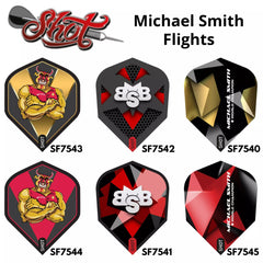 Shot Michael Smith Flights - Bully Boy - Gold - FutureDart