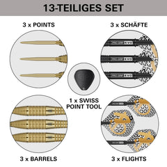 Target Bolide Envy 05 Swiss Point Steeldarts - 22g, 24g, 26g - 22g - FutureDart