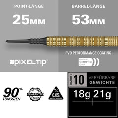 Target Bolide Envy 10 Softdarts 18g, 21g - 18g - FutureDart