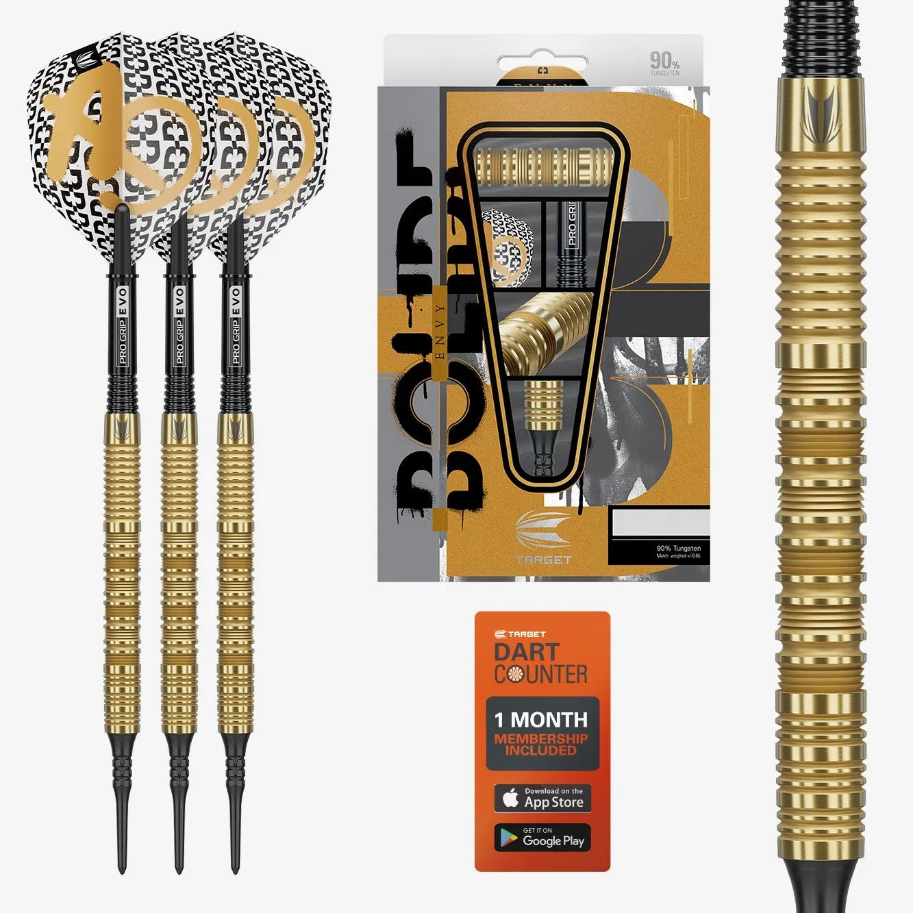 Target Bolide Envy 10 Softdarts 18g, 21g - 18g - FutureDart