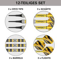 Target Buzz 11 Softdarts 18g, 20g - 18g - FutureDart