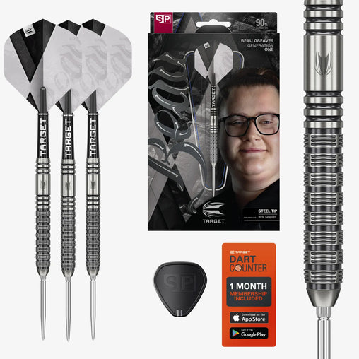 Target Beau Greaves GEN1 Swiss Point Steeldarts 23g, 25g