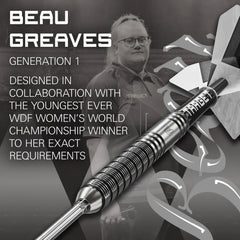 Target Beau Greaves GEN1 Swiss Point Steeldarts 23g, 25g