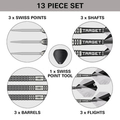 Target Beau Greaves GEN1 Swiss Point Steeldarts 23g, 25g