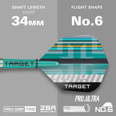 Target Hydro 12 Softdarts 18g, 20g