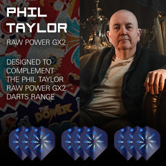 Target Phil Taylor Raw Power Gx2  ProUltra Flights - 3 Sets