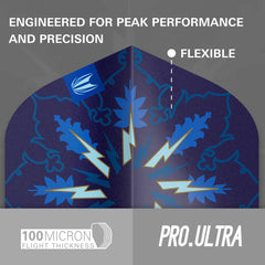 Target Phil Taylor Raw Power Gx2  ProUltra Flights - 3 Sets