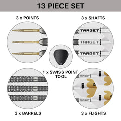 Target Redux 03 Swiss Point Steeldarts 22g, 24g, 26g