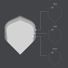 Target Redux Pro Ultra No.6 Flights - 3 Sets