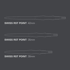 Target Swiss Point Signature RST Silber, Schwarz, Gold