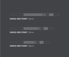Target Swiss GRD Point Silber, Schwarz, Gold