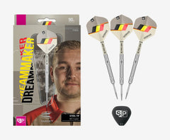 Target Dimitri Van Den Bergh GEN2 Swiss Point Steeldarts 21g, 23g, 25g - 21g - FutureDart