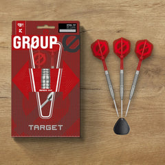 Target Group O 02 Swiss Points Steeldarts 21g, 23g, 25g - 21g - FutureDart