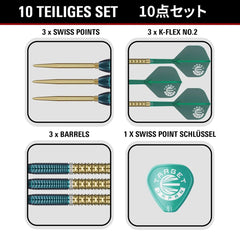 Target Japan Prime Series Zenith GEN 2.5 Swiss Point Steeldarts 23g, 24g - 23g - FutureDart